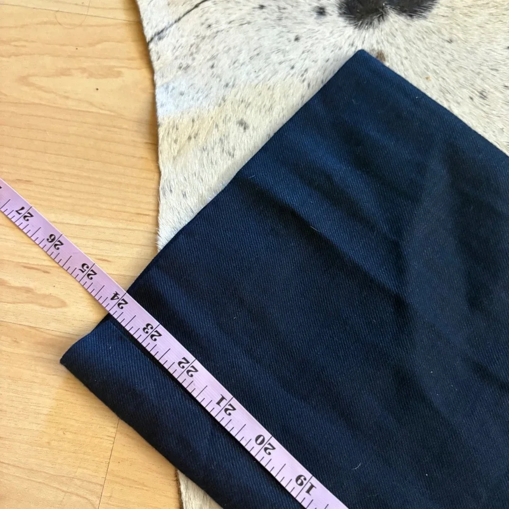 J CREW Hayden Kickout Crop Pant In Stretch Linen Navy‎ Blue Sie 8P